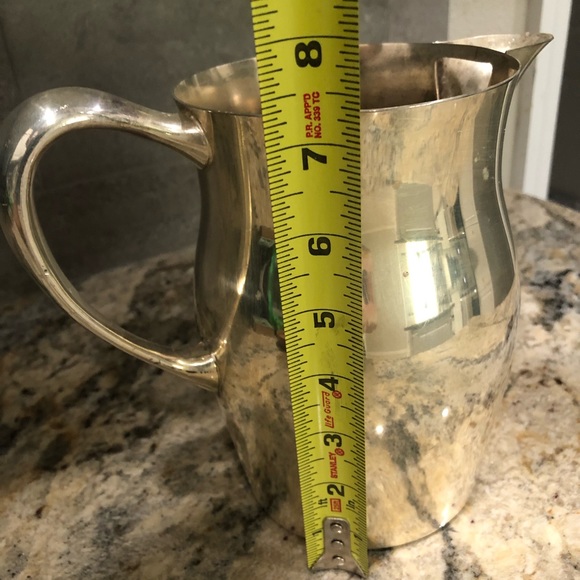 Vintage Sheridan Silver Plated 7” Water Pitcher - Picture 5 of 5